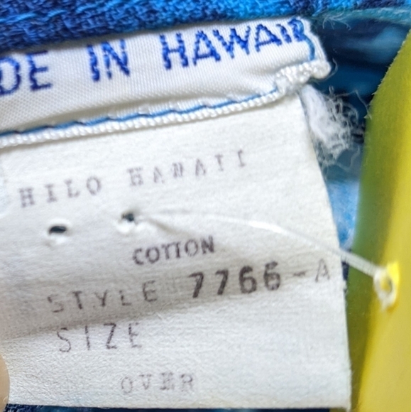 HILO Hawaii Hawaiian Wrap Skirt bright tie dye style Small Medium @x - Picture 6 of 7